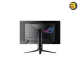 ROG Swift OLED PG32UCDP gaming monitor ― 32-inch (31.5 inch viewable) WOLED panel, dual mode (4K 240Hz or FHD 480Hz), 0.03 ms (GTG), G-SYNC® compatibility, custom heatsink, ASUS OLED Care, AI Assistant, VESA DisplayHDR™ 400 True Black, uniform brightness,