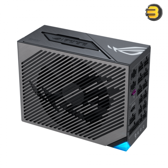 ASUS ROG THOR 1600W Titanium III Modular Power Supply – 80 PLUS Titanium, ATX 3.1 / PCIe 5.1 Ready, GaN MOSFET, Magnetic OLED Power Display, Fully-Modular Cables ASUS ROG THOR 1600W Titanium III Modular Power Supply – 80 PLUS Titanium, ATX 3.1 / PCIe 5.1 Ready, GaN MOSFET, Magnetic OLED Power Display, Fully-Modular Cables