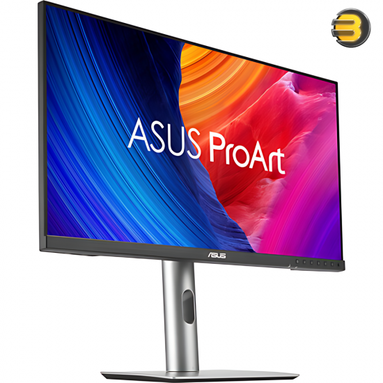 ASUS ProArt Display PA278CFRV Professional Monitor – 27 inch, IPS, QHD (2560 x 1440), 95% DCI-P3, LuxPixel™ AGLR, 100Hz, Color Accuracy ΔE < 2, Calman Verified, USB-C PD 96W, VESA DisplayHDR 400 and VESA MediaSync, Ergonomic Stand, Green Sustainability