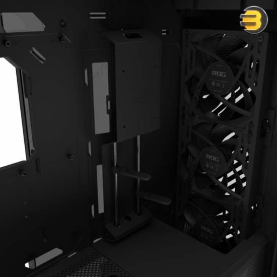 ASUS ROG Strix Helios II Black E-ATX Mid-Tower Gaming Case – Dual Tempered Glass Side Panels, Aluminum Frame & Front, GPU Support up to 450mm, 420mm Radiator