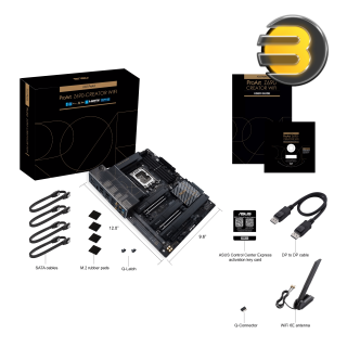 ASUS ProArt Z690-Creator WiFi 6E LGA 1700 (Intel 12th Gen) ATX Content Creator Motherboard PCIe 5.0, DDR5, 2x Thunderbolt 4 Type-C Ports, 10G&2.5G LAN, 4x M.2/NVMe SSD