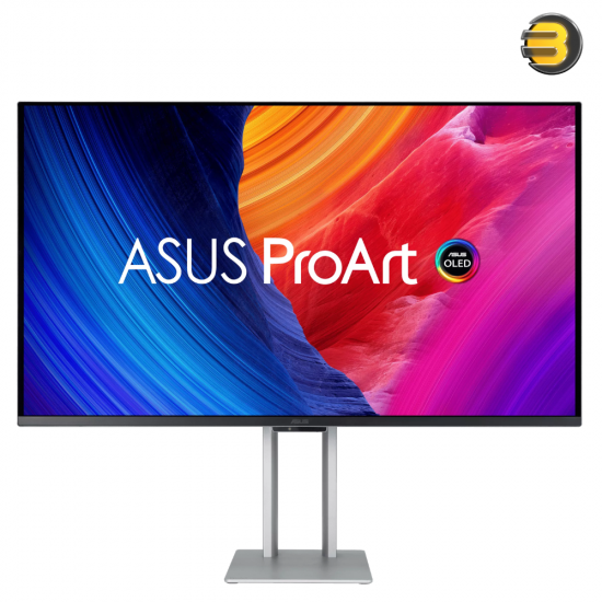 ASUS ProArt Display OLED PA32UCDM 32″ 4K UHD QD-OLED Professional Monitor – 240Hz, 0.1ms, Dolby Vision, Thunderbolt 4 96W, ΔE<1