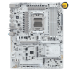 ASUS TUF GAMING X870-PRO WIFI7 W NEO white and silver ATX motherboard with AMD AM5 socket, PCIe 5.0 x16, 4 M.2 slots, Wi-Fi 7, Realtek 5Gb Ethernet and USB4 40Gbps ports