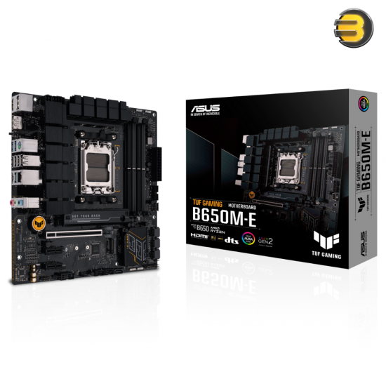 ASUS TUF GAMING B650M-E — Socket AM5/B650/DDR5/S-ATA 6Gb/s/Micro ATX - 90MB1FU0-M0EAY0