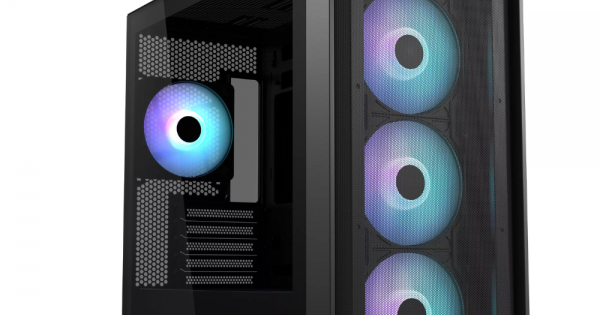 Boîtier PC ASUS A21 MicroATX - Noir - Côté Vitré Transparent - Comme Neuf