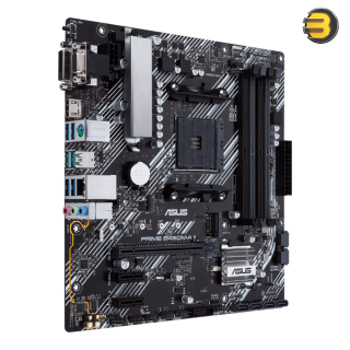 ASUS B450M-A II Prime AMD AM4 mATX Motherboard — NVMe, HDMI 2.0b/DVI/D-Sub, USB 3.2 Gen 2, BIOS Flashback, and Aura Sync ASUS B450M-A II Prime AMD AM4 mATX Motherboard — NVMe, HDMI 2.0b/DVI/D-Sub, USB 3.2 Gen 2, BIOS Flashback, and Aura Sync
