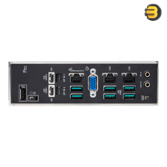 ASUS PRO WS WRX90E-SAGE SE EEB sTR5 Workstation Motherboard ASUS PRO WS WRX90E-SAGE SE EEB workstation motherboard with AMD sTR5 socket, DDR5 ECC RDIMM slots, PCIe 5.0 expansion and dual 10GbE LAN