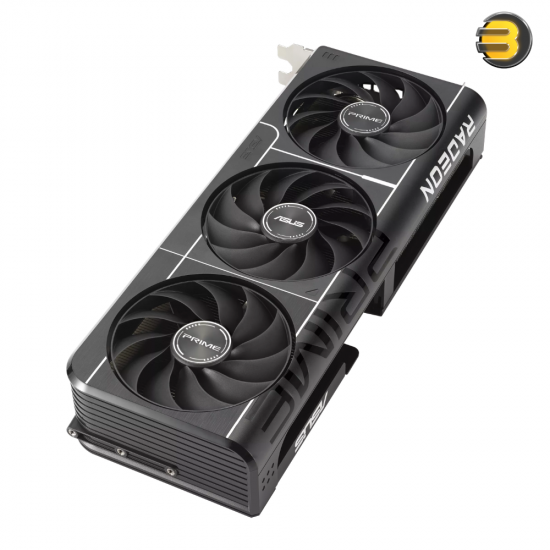 ASUS PRIME Radeon RX 9060 XT OC Edition 16GB GDDR6 ASUS PRIME Radeon RX 9060 XT OC Edition 16GB GDDR6 graphics card with AMD RDNA 4 architecture, 3330 MHz boost clock and PRIME-series cooling