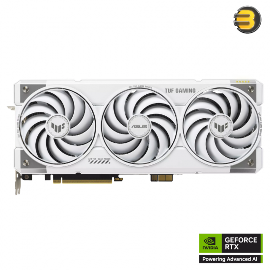 ASUS TUF Gaming GeForce RTX 5070 Ti 16GB GDDR7 BTF White Edition Graphics Card – 16 GB GDDR7, 8960 CUDA Cores, PCIe 5.0, Dual BIOS, Military-Grade Components, HDMI 2.1b & DisplayPort 2.1b Support ASUS TUF Gaming GeForce RTX 5070 Ti 16GB GDDR7 BTF White Edition Graphics Card – 16 GB GDDR7, 8960 CUDA Cores, PCIe 5.0, Dual BIOS, Military-Grade Components, HDMI 2.1b & DisplayPort 2.1b Support
