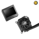 ASUS ROG Ryujin III 360 liquid CPU cooler — Asetek 8th gen pump, 3x magnetic 120mm ARGB fans (Daisy Chain design), 3.5” LCD display