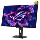 ASUS ROG Strix OLED XG27AQDMG Gen2 26.5" QHD 240Hz WOLED Gaming Monitor ASUS ROG Strix OLED XG27AQDMG Gen2 26.5 inch QHD WOLED gaming monitor with TrueBlack Glossy surface, 240Hz refresh rate, 0.03ms GTG response and Aura Sync RGB lighting