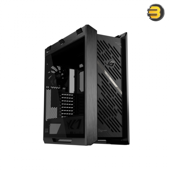 ASUS ROG Strix Helios II Black E-ATX Mid-Tower Gaming Case – Dual Tempered Glass Side Panels, Aluminum Frame & Front, GPU Support up to 450mm, 420mm Radiator