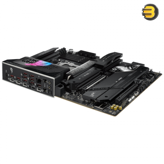 ASUS ROG STRIX X870E-E GAMING WIFI — AMD AM5 X870 ATX motherboard 18+2+2 power stages, Dynamic OC Switcher, Core Flex, DDR5 AEMP, WiFi 7, 5x M.2, PCIe 5.0, Q-Release Slim, USB4, AI OCing & Networking