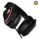 ASUS ROG Delta II Tri-Mode Wireless Gaming Headset ASUS ROG Delta II wireless gaming headset with RGB lighting, detachable boom microphone and tri-mode connectivity
