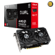 ASUS Dual Radeon RX 9060 XT 8GB GDDR6 PCIe 5.0 Graphics Card — 3150 MHz Boost Clock, 2048 Stream Processors, 20 Gbps Memory, HDMI 2.1b & 2x DisplayPort 2.1a, Dual Axial-Tech Fans, 2.5-Slot Design, 550W PSU Recommended ASUS Dual Radeon RX 9060 XT 8GB GDDR6 PCIe 5.0 Graphics Card — 3150 MHz Boost Clock, 2048 Stream Processors, 20 Gbps Memory, HDMI 2.1b & 2x DisplayPort 2.1a, Dual Axial-Tech Fans, 2.5-Slot Design, 550W PSU Recommended