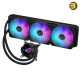 ASUS ROG Strix LC III 360 aRGB CPU Liquid Cooling, 360mm Radiator, 3x ROG Strix AF-12S aRGB 120mm Fans, 2200 RPM Fan Speed, 70.38 CFM Ariflow, 360° Rotating ROG Logo, Black | 90RC00T1-M0UAY0