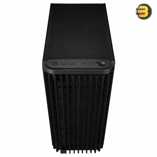 ASUS ProArt PA401 Wood Edition Tempered Glass Panel ATX Mid-Tower Case — FSC-Certified Ash Wood Front, Tempered Glass Side Panel, Dual 160mm Front Fans, 120mm Rear Fan, PWM Fan Hub, USB 3.2 Gen 2x2 Type-C, Supports Up to 315mm GPU