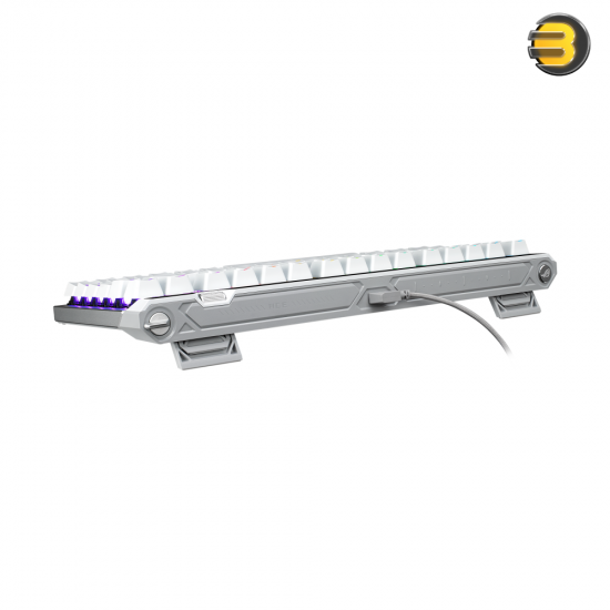 ASUS ROG Falchion Ace 75 HE gaming keyboard with 75 percent layout, magnetic switches and RGB lighting White