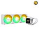 ASUS TUF Gaming LC III 360 ARGB LCD White Edition All-in-One Liquid CPU Cooler - 360mm Radiator, Triple 120mm ARGB Fans, 2.8 LCD Display for System Monitoring, Custom GIFs & MP4 Support, High Airflow Design