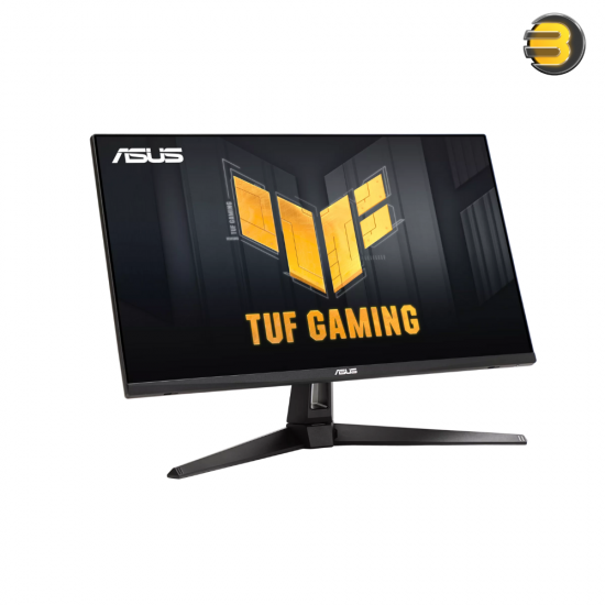 ASUS TUF Gaming 27 Inch 1440P Monitor VG27AQA1A - QHD (2560 x 1440), 170Hz (Supports 144Hz), 1ms, Extreme Low Motion Blur, Freesync Premium, Eye Care, HDMI, DisplayPort, Shadow Boost, Speakers, HDR