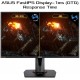ASUS TUF Gaming VG279QM 27" Full HD 1920 x 1080 1 ms (GTG) 280Hz (Overclocking) 2 x HDMI, DisplayPort G-SYNC ELMB SYNC HDR Built-in Speakers LED Backlit IPS Gaming Monitor