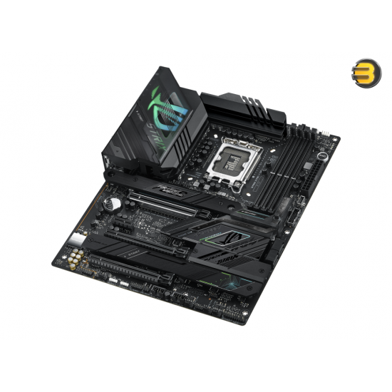 ASUS ROG Strix Z790-F Gaming WiFi LGA 1700 ATX Gaming Motherboard 16 + 1 power stages,DDR5,four M.2 slots, PCIe® 5.0,WiFi 6E,USB 3.2 Gen 2x2 Type-C® with PD 3.0 up to 30W