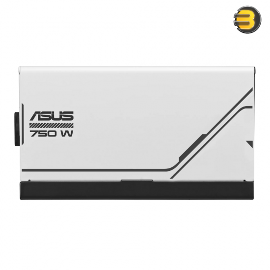 ASUS Prime 750W 80+ Gold White— Dual ball fan bearings, 80 Plus gold certification , ATX 3.0 compatible