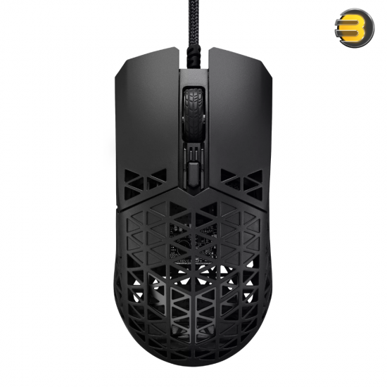 ASUS TUF Gaming M4 Air Ultralight Wired Gaming Mouse ASUS TUF Gaming M4 Air ultralight wired gaming mouse with honeycomb air shell and RGB lighting