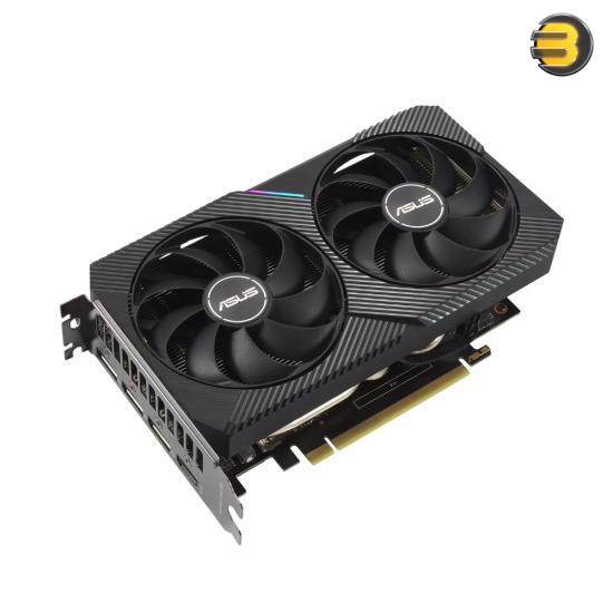 ASUS Dual RTX 3060 V2 OC Edition 12GB GDDR6 — 2x powerful Axial-tech fans - 2-slot design for broad compatibility