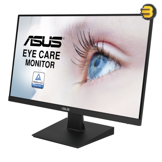 ASUS VA27EHE Eye Care Monitor — 27 inch, Full HD, IPS, Frameless, 75Hz, Adaptive-Sync/FreeSync, Low Blue Light, Flicker Free, Wall Mountable