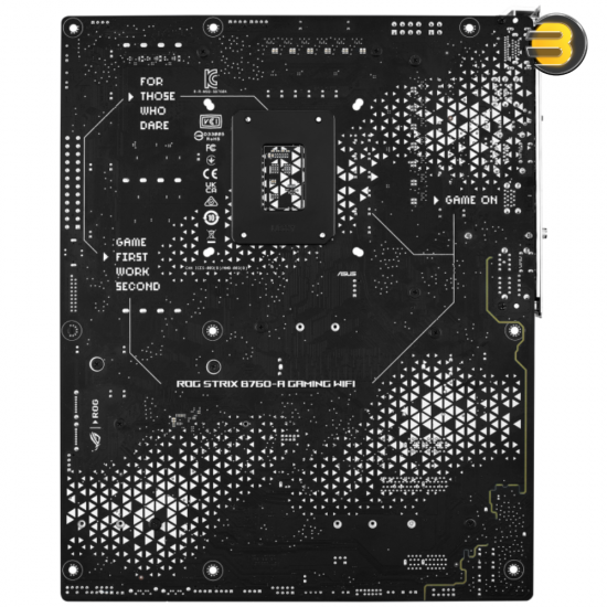 ASUS ROG STRIX B760-A GAMING WIFI LGA 1700 (Intel B760, ATX, DDR5 memory, PCIe 5.0, WiFi 6E, 2x PCIe 4.0 M.2, Aura Sync) White — 90MB1EP0-M1EAY0