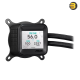 ASUS Prime LC 360 ARGB LCD AIO Liquid CPU Cooler — 2.3-inch LCD for CPU/GPU stats, Asetek pump, 3×120mm daisy‑chain ARGB fans, reinforced sleeved tubing, Intel LGA 1851/1700/1200/115x & AMD AM5/AM4