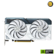 ASUS Dual GeForce RTX 4060 Ti White OC Edition 8GB GDDR6 — PCIe 4.0, 8GB GDDR6, DLSS 3, HDMI 2.1, DisplayPort 1.4a, Axial-tech Fan Design, 0dB Technology - 90YV0J42-M0NA00