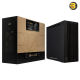 ASUS ProArt PA602 Wood Edition - Metal Panel Mid Tower Case for EATX/ATX/Micro-ATX/Mini-ITX/DTX/Mini-DTX, Tempered Glass, Advanced Cooling & Cable Management