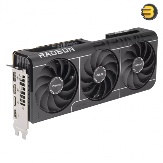 ASUS Prime Radeon RX 9070 EVO OC Edition 16GB GDDR6 Graphics Card – PCIe 5.0, Boost Clock up to 2610 MHz, 192-bit Memory Interface ASUS Prime Radeon RX 9070 EVO OC Edition 16GB GDDR6 Graphics Card – PCIe 5.0, Boost Clock up to 2610 MHz, 192-bit Memory Interface