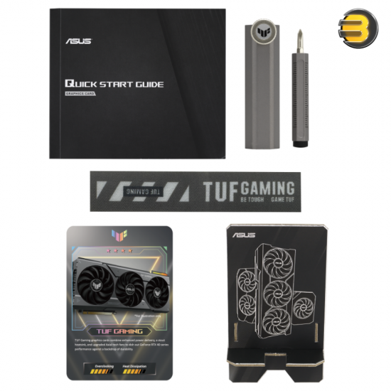 ASUS TUF Gaming GeForce RTX 4060 Ti 8GB GDDR6 OC Edition Gaming Graphics Card — DLSS 3, PCIe 4.0, 1x HDMI 2.1, 3x DisplayPort 1.4a, TUF-RTX4060TI-O8G-GAMING