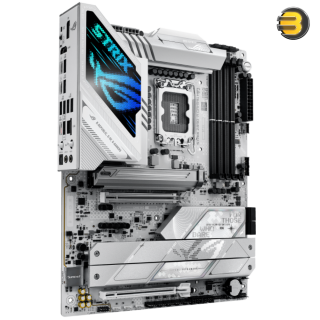 ASUS ROG STRIX Z890-A GAMING WIFI – AI Overclocking, AI Cooling II, AI Networking II, 16+2+2 Power (90A/Stage), WiFi 7, Thunderbolt™ 4, Gen 5 M.2, DDR5 9066+ MT/s, DIY-Friendly ASUS ROG STRIX Z890-A GAMING WIFI – AI Overclocking, AI Cooling II, AI Networking II, 16+2+2 Power (90A/Stage), WiFi 7, Thunderbolt™ 4, Gen 5 M.2, DDR5 9066+ MT/s, DIY-Friendly