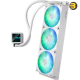 ASUS Prime LC 360 aRGB Liquid CPU Cooler — 360mm Radiator, PRIME LC 36025 Integrated Fan, 2200 RPM Fan Speed, 75.7 CFM Airflow, 400mm Sleeved Rubber Tube, White | 90RC0102-B0EAY0 ASUS Prime LC 360 aRGB Liquid CPU Cooler — 360mm Radiator, PRIME LC 36025 Integrated Fan, 2200 RPM Fan Speed, 75.7 CFM Airflow, 400mm Sleeved Rubber Tube, White | 90RC0102-B0EAY0