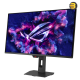ASUS ROG Strix OLED XG27AQDMES 26.5 inch QD-OLED gaming monitor with QHD 2560x1440 resolution, 240Hz refresh rate, 0.03ms GTG response and anti-reflection coating
