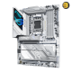 ASUS ROG STRIX X870E-A GAMING WIFI7 NEO white and silver ATX motherboard with AMD AM5 socket, PCIe 5.0 x16, dual USB4 ports, ROG SupremeFX ALC4080 audio and Q-Design features