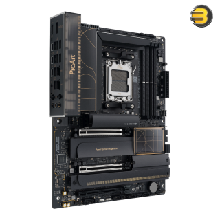 ASUS ProArt X870E-CREATOR WIFI — AMD AM5 X870E ATX Motherboard PCIe 5.0 x16 slots with full support for next-gen GPUs, 16+2+2 power stages, DDR5, dual USB4, 10 Gb & 2.5 Gb LAN, WiFi 7, four M.2 slots ASUS ProArt X870E-CREATOR WIFI — AMD AM5 X870E ATX Motherboard PCIe 5.0 x16 slots with full support for next-gen GPUs, 16+2+2 power stages, DDR5, dual USB4, 10 Gb & 2.5 Gb LAN, WiFi 7, four M.2 slots