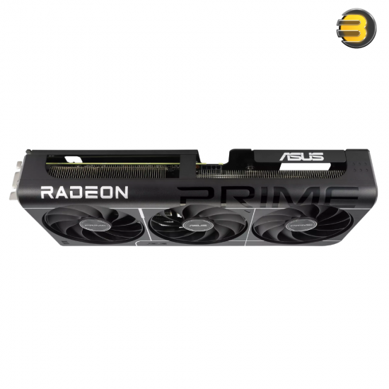 ASUS PRIME Radeon RX 9060 XT OC Edition 16GB GDDR6 ASUS PRIME Radeon RX 9060 XT OC Edition 16GB GDDR6 graphics card with AMD RDNA 4 architecture, 3330 MHz boost clock and PRIME-series cooling