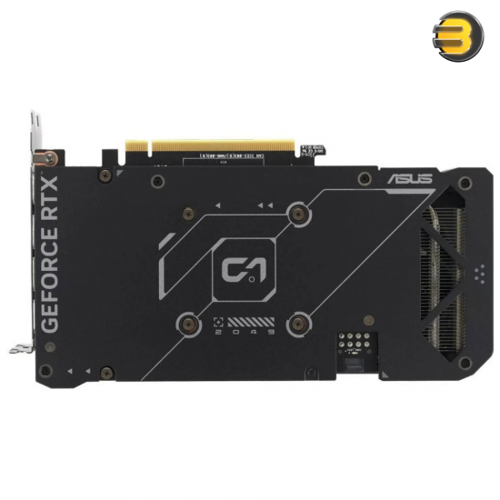 ASUS Dual GeForce RTX 4060 Ti OC Black Graphics Card, 8GB GDDR6 128-bit Memory, 2595 MHz Boost Clock, 18 Gbps Memory Speed, 4352 CUDA Cores, PCI E 4.0, HDMI, DisplayPort | 90YV0J40-M0NA00