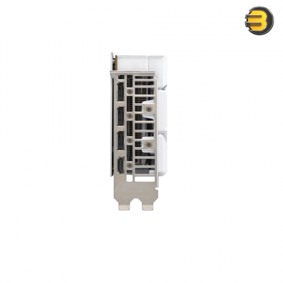 ASUS Dual GeForce RTX 5060 White OC Edition 8GB GDDR7 — PCIe 5.0, 3840 CUDA cores, 28 Gbps, 128-bit, Boost up to 2565 MHz, 3x DisplayPort 2.1b + 1x HDMI 2.1b, 2.5‑slot, Axial‑tech fans with 0dB mode, SFF‑ready, recommended PSU 550W