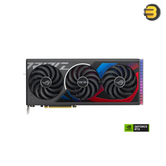 ASUS ROG Strix RTX 4070 Ti SUPER OC Edition Gaming Graphics Card — PCIe 4.0, 16GB GDDR6X, DLSS 3, Massive vented backplate, Power sensing, Aura Sync