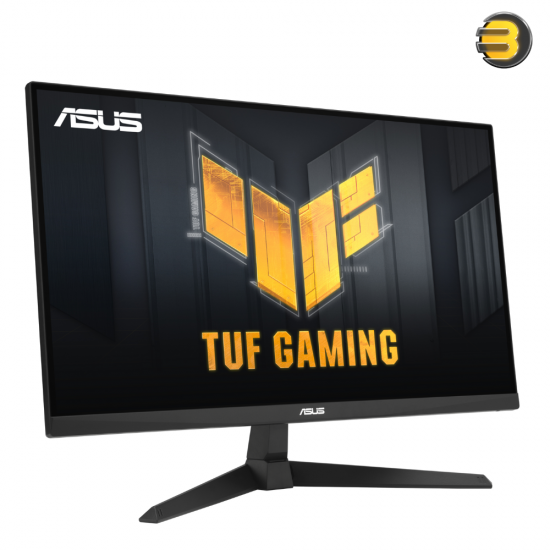 ASUS TUF Gaming VG249Q3A-W Gaming Monitor – 24-inch(23.8 inch viewable), Full HD(1920x1080), 180Hz, Fast IPS, ELMB, 1ms (GTG), FreeSync Premium™, Variable Overdrive, 99% sRGB