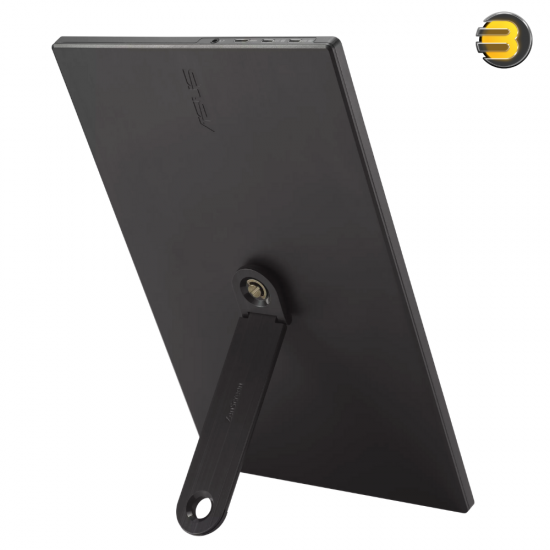 ASUS ZenScreen MB169CK 15.6-inch Portable FHD (1920x1080) IPS Monitor — USB-C & Mini-HDMI Connectivity, 178° Viewing Angles, 360° Detachable Kickstand, Auto Orientation, ASUS DisplayWidget Center, Flicker-Free Technology, Lightweight Slim Design, Trav