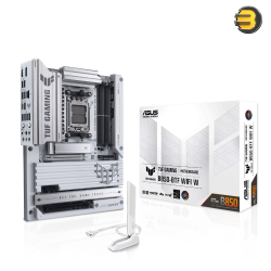 ASUS TUF GAMING B850-BTF WIFI W ATX Motherboard – AM5 Socket, DDR5 up to 8000+ MT/s, PCIe 5.0, WiFi 7 ASUS TUF GAMING B850-BTF WIFI W ATX Motherboard – AM5 Socket, DDR5 up to 8000+ MT/s, PCIe 5.0, WiFi 7