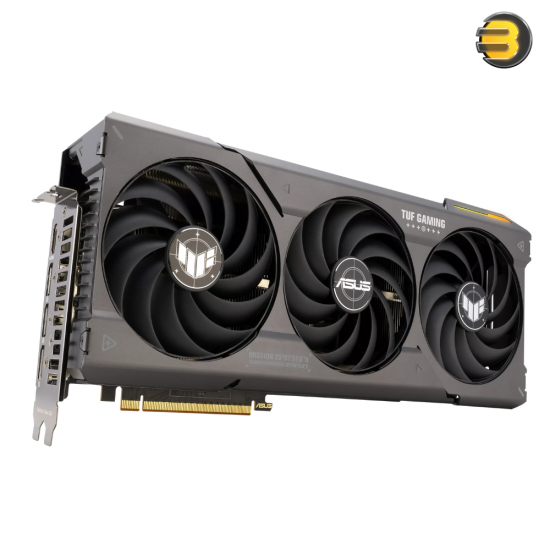 ASUS TUF Gaming Radeon RX 7800 XT OC Edition 16GB GDDR6 — optimized inside and out for lower temps and durability