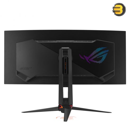 ASUS ROG Swift OLED PG34WCDN 34 inch UWQHD tandem RGB QD-OLED gaming monitor with 1800R curvature, 360Hz refresh, DisplayPort 2.1 UHBR 20 and 90W USB-C power delivery